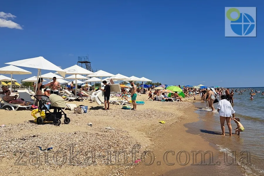 Затока Кароліно-Бугаз пляжі фото